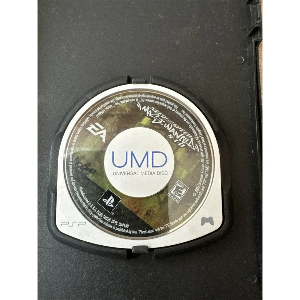 Need for Speed Most Wanted 510 PSP Sony Video Game Without Original Case